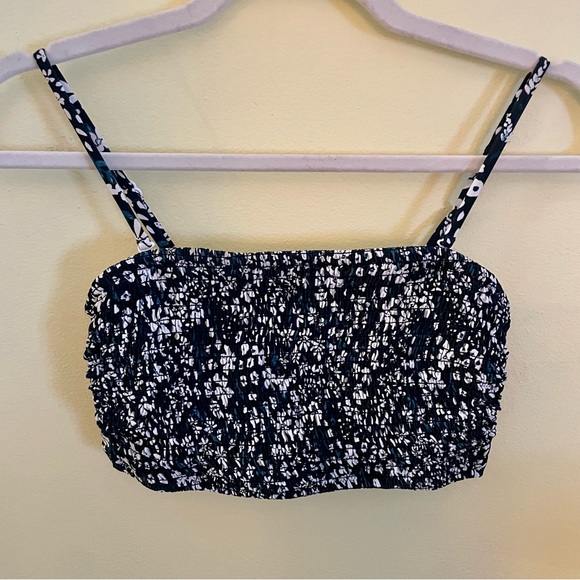 RHYTHM - FIELDS SMOCKED LONGLINE BANDEAU TOP AND BOTTOM BIKINI - Picture 7 of 8